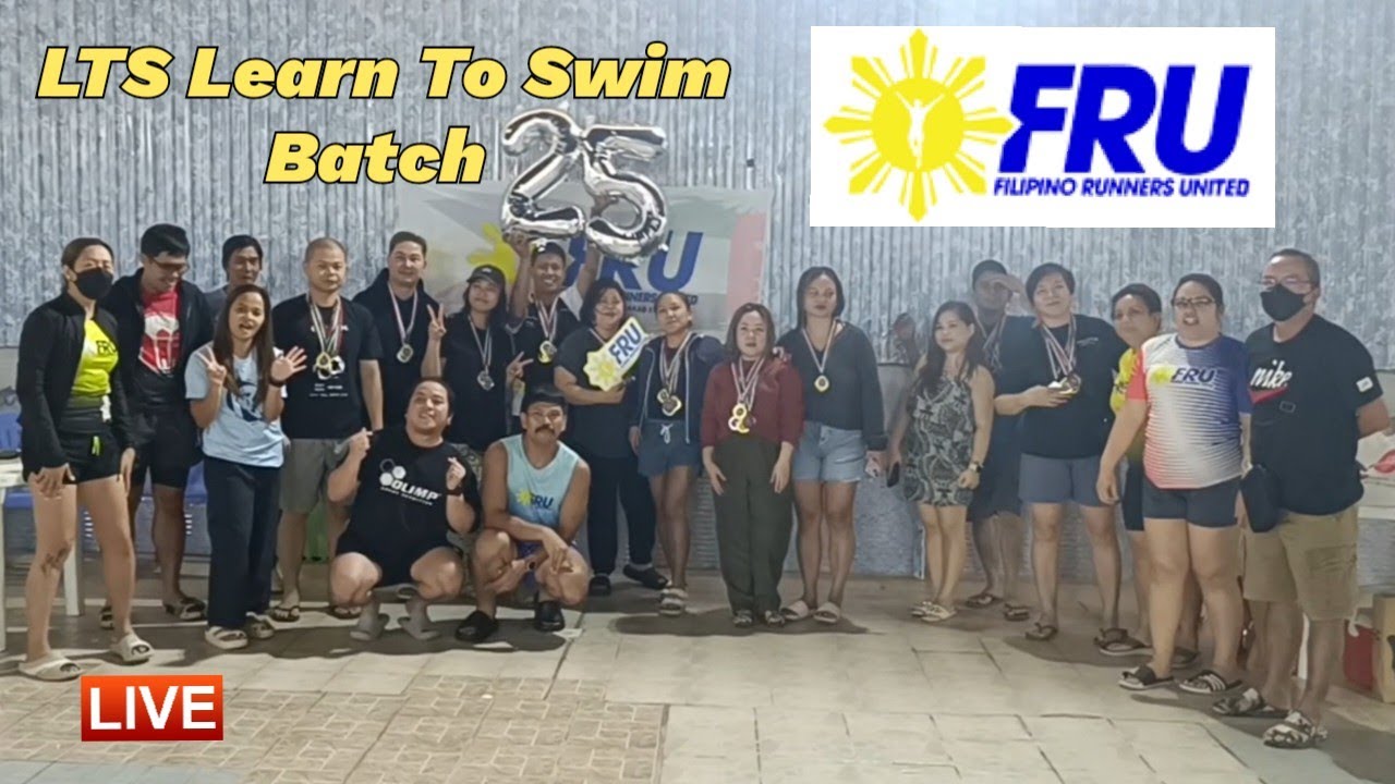 Filipino Runners United Learn To Swim Program | Filipino Runners United | Batch 25 | FRU Dubai UAE