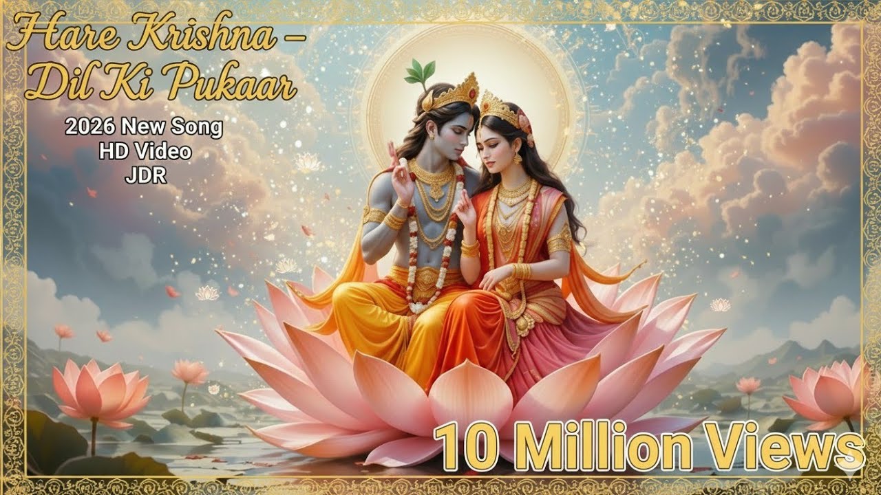 🔥 Hare Krishna – Dil Ki Pukaar | Emotional Bhajan | 2026 New Song | JDR | 10M Views 🔥