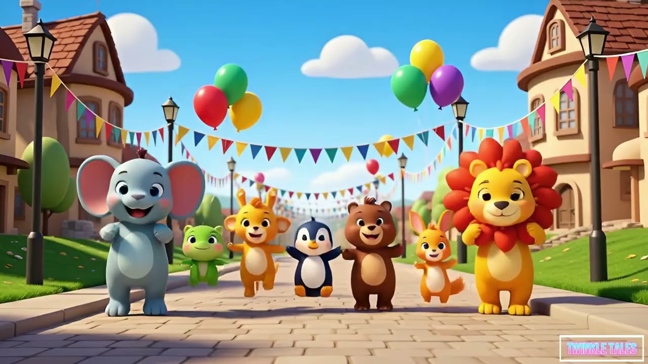 Jumping Numbers Parade! 🎉 Count from 1 to 10 | Toddler Learning Song