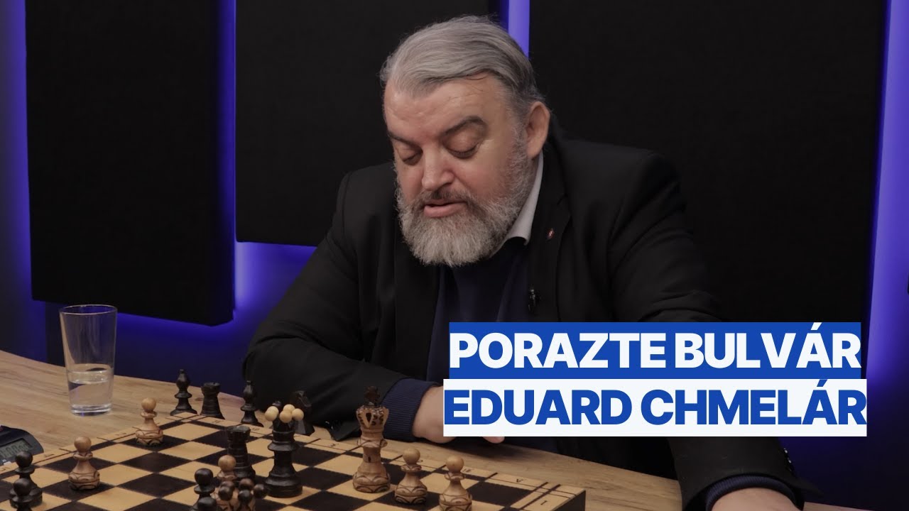 Porazte bulv&aacute;r: Analytik Eduard Chmel&aacute;r si zahral &scaron;ach proti PLUS 7 DN&Iacute;. I&scaron;lo do tuh&eacute;ho #1
