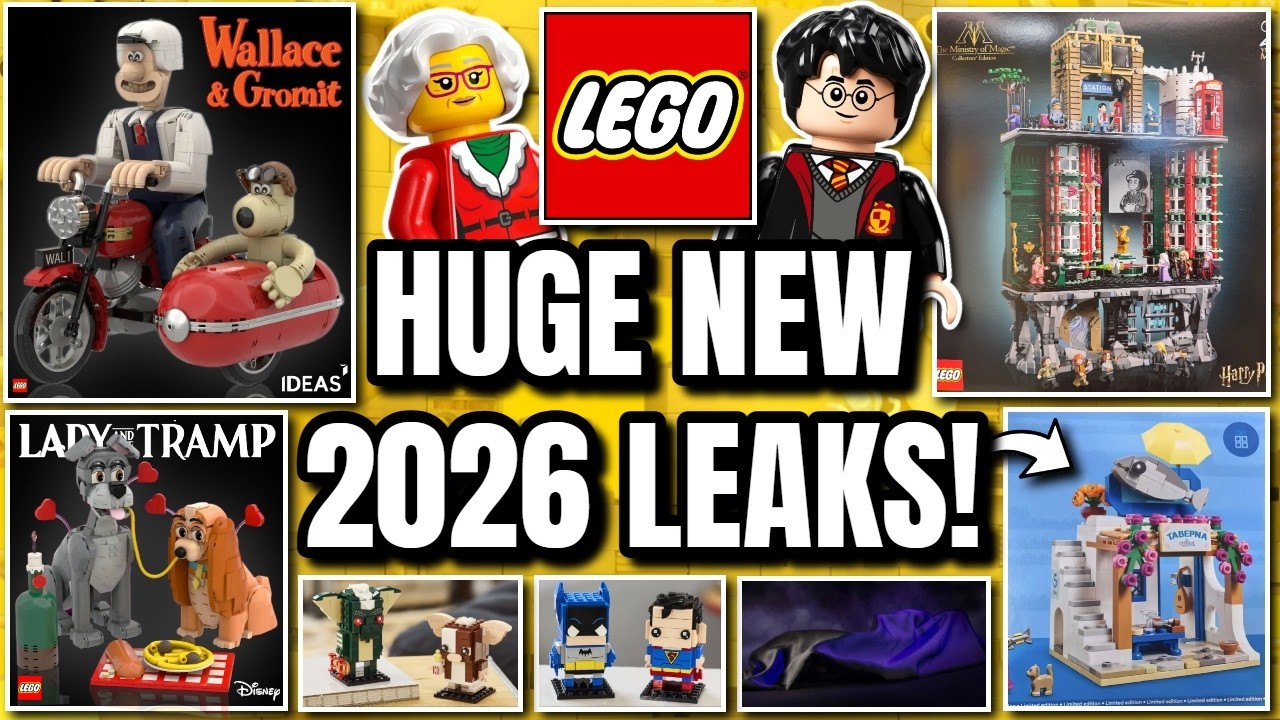 НОВЫЕ УТЕЧКИ LEGO! (Ideas, Disney, Промо, Harry Potter И МНОГОЕ ДРУГОЕ!)
