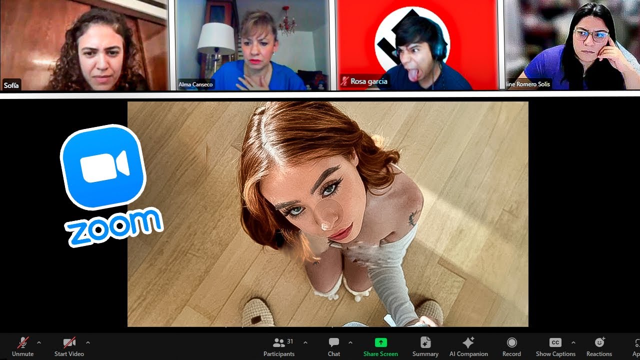 Trolleo en ZOOM pero tengo CONTROL de la PANTALLA 3😂😉