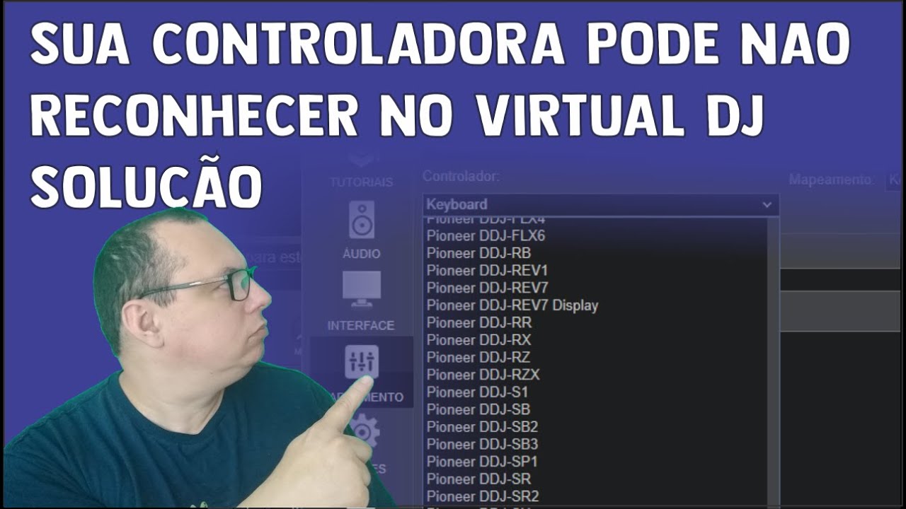 SUA CONTROLADORA PODE NAO RECONHECER NO VIRTUAL DJ SOLUÇÃO