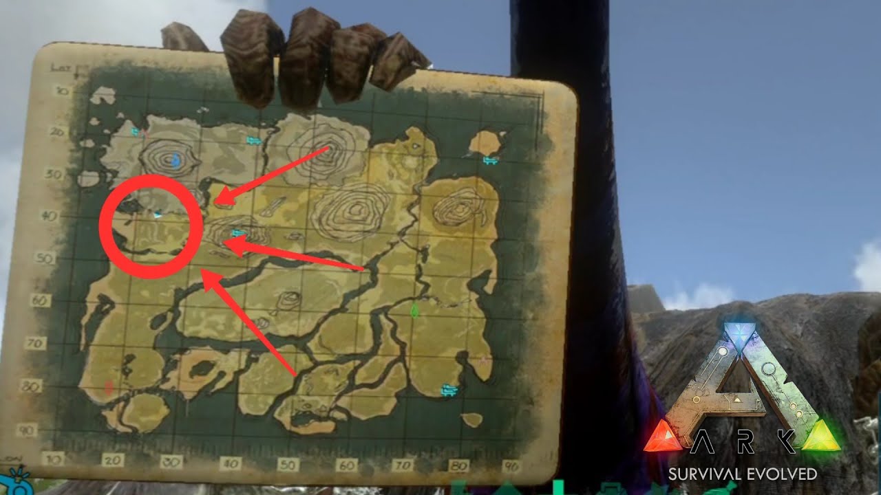 Melhor local para construir sua base 2 ARK mobile