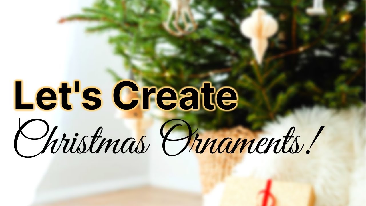 DIY Christmas Ornaments Using Clay & Iron Orchid Designs (IOD) Molds