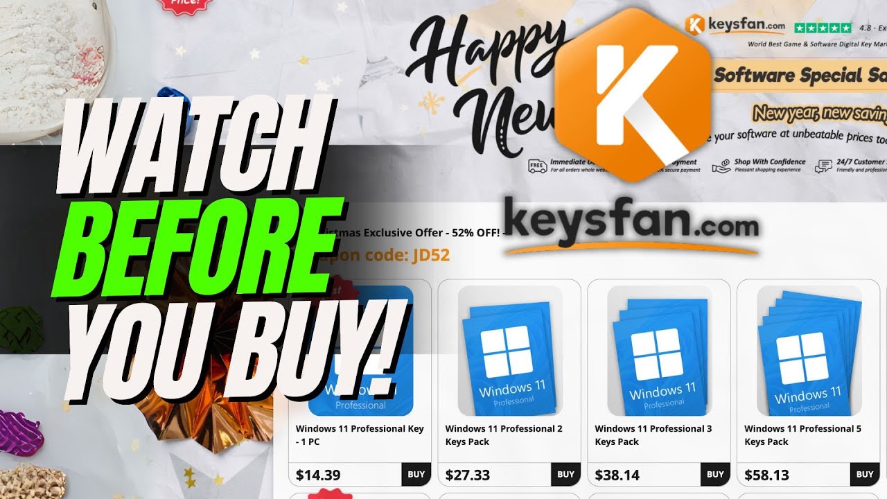 Watch Before You Buy! - KeysFan Discounted Software Licenses?! #keysfan