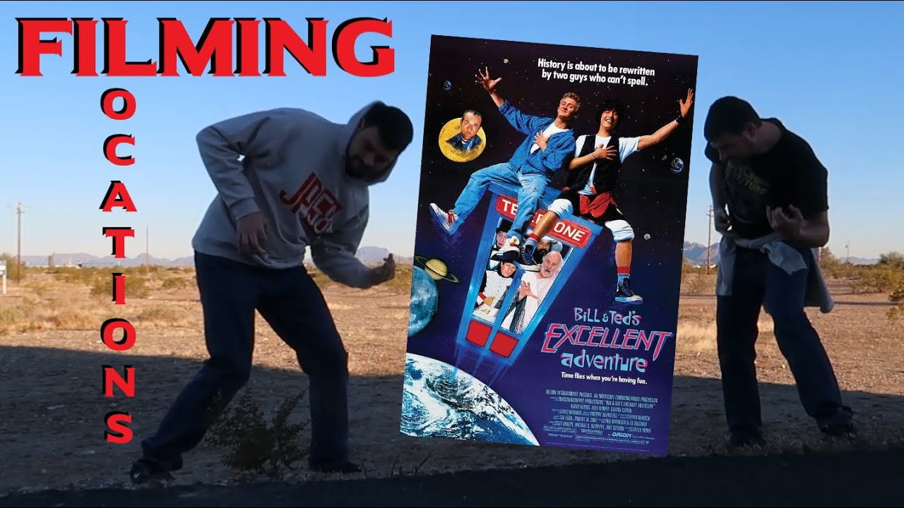 Bill and Ted's Excellent Adventure Then and Now Filming Locations | Circle K movie location and more