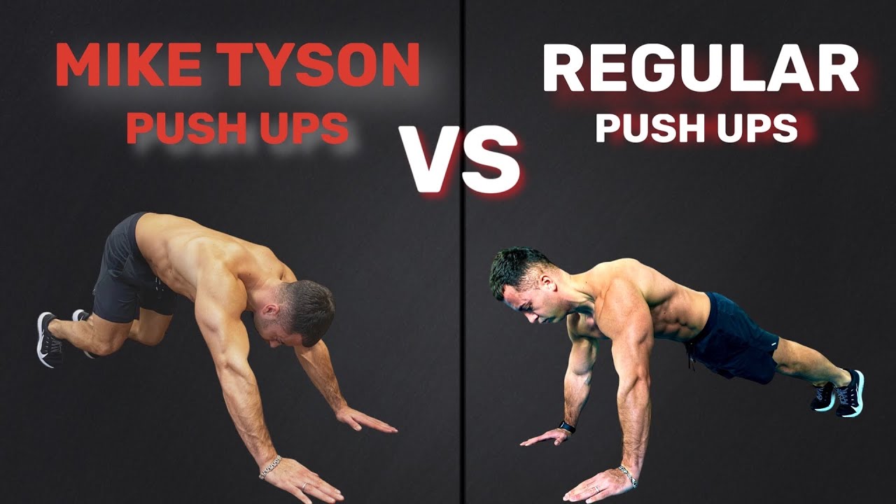 Mike Tyson Push Ups VS Regular Push Ups  (Explained what is Better !)