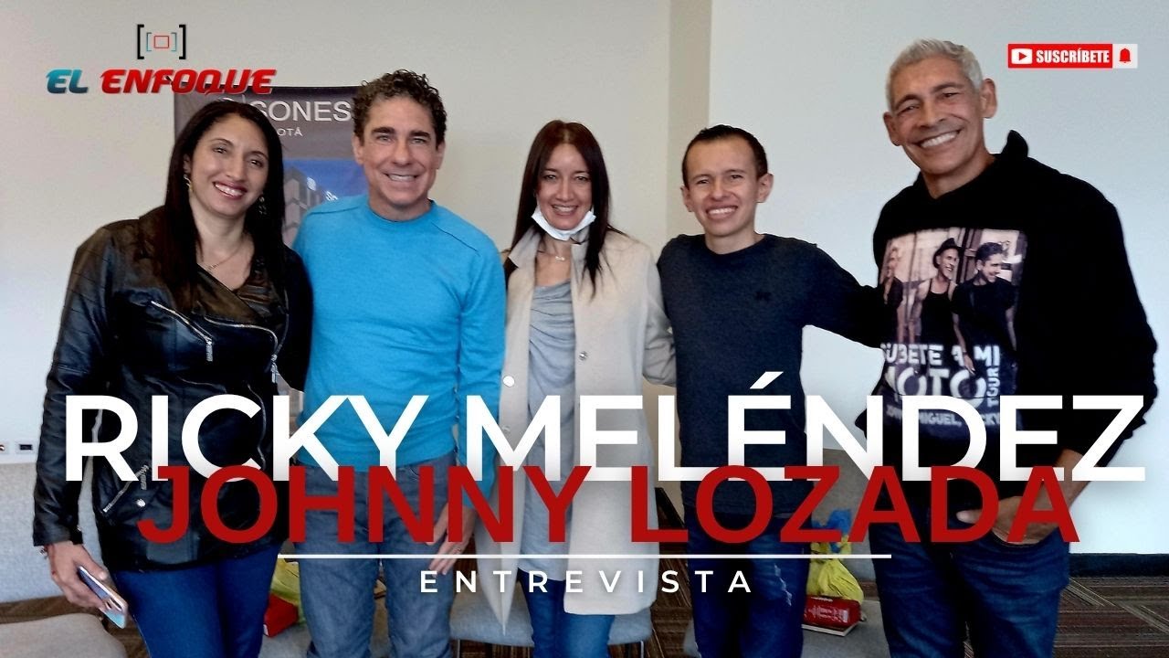 Ricky Meléndez y Johnny Lozada en Colombia Grupo Menudo, M.J.R. Súbete a mi Moto Exclusiva Síguenos