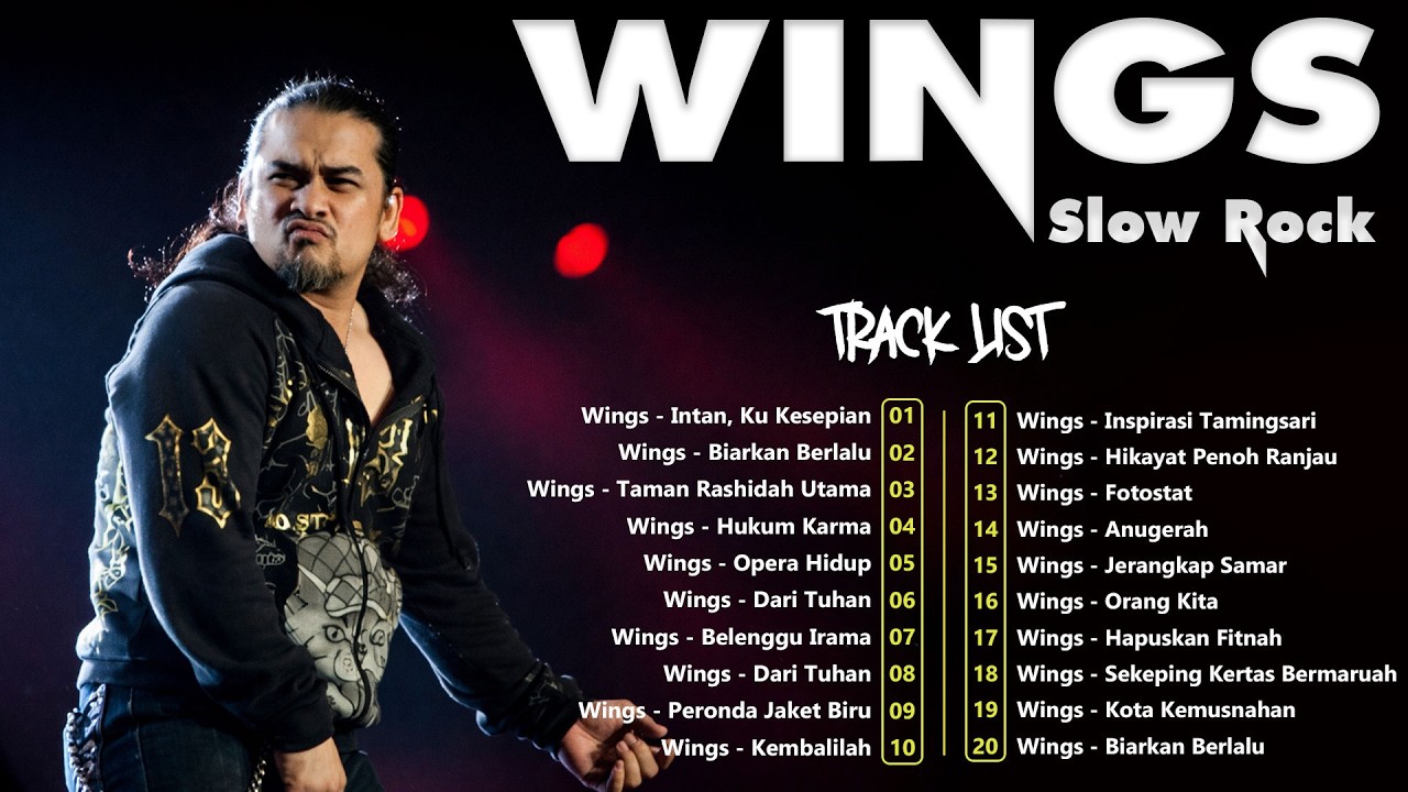 ⭐ Wings Ultimate Hits | Slow Rock Malaysia Paling Melegenda
