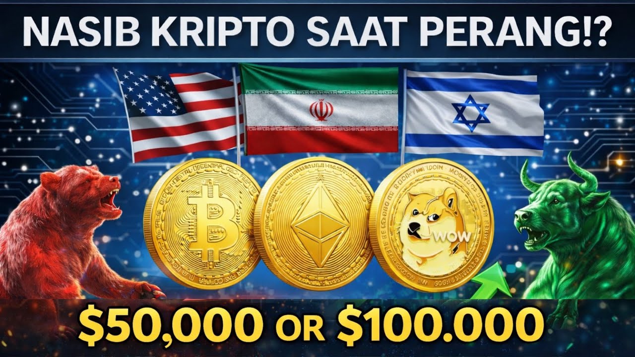 NASIB BITCOIN, ALTCOIN DAN MEME COIN SAAT PERANG ⁉️