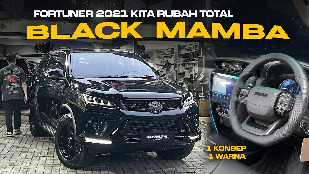 MODIF FORTUNER JAUH DARI MANADO !! TIDAK PUAS TAMPILAN STANDAR !! 