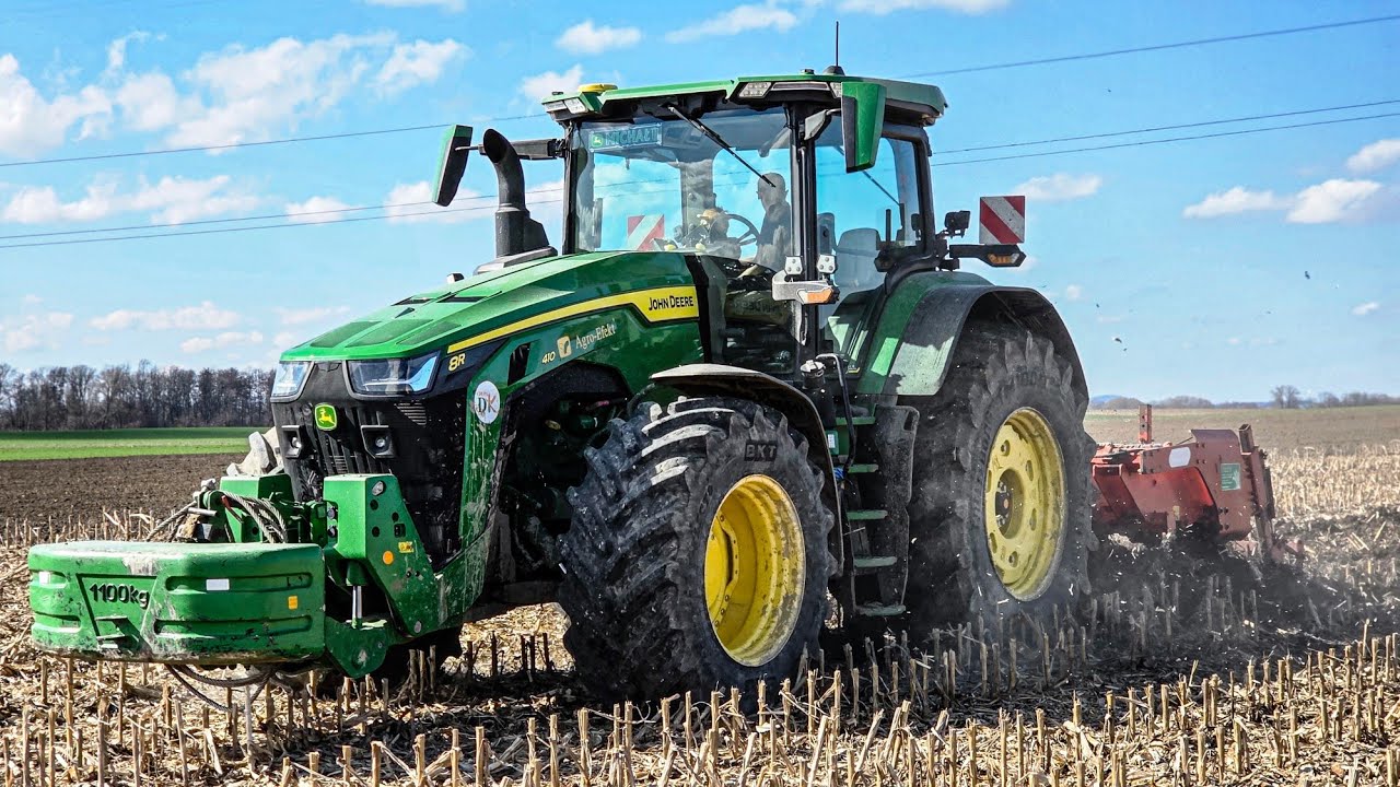 🇵🇱🔥 Dolnośląskie Rycie 2026 | John Deere 8r410&Maschio Artiglio | Ciężka Uprawa