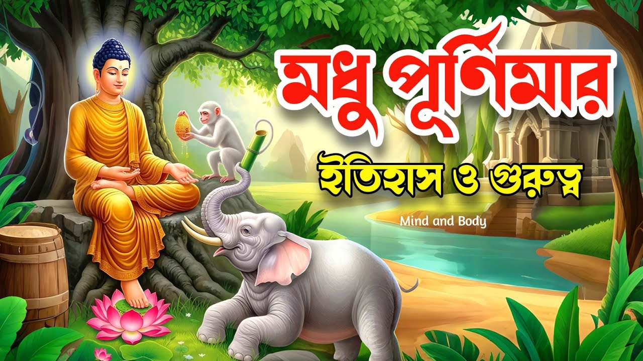 কেন এই মধু পূর্ণিমা বৌদ্ধদের কাছে এত গুরুত্ববহ ❓মধু পূর্ণিমার ইতিহাস | Modhu Purnima