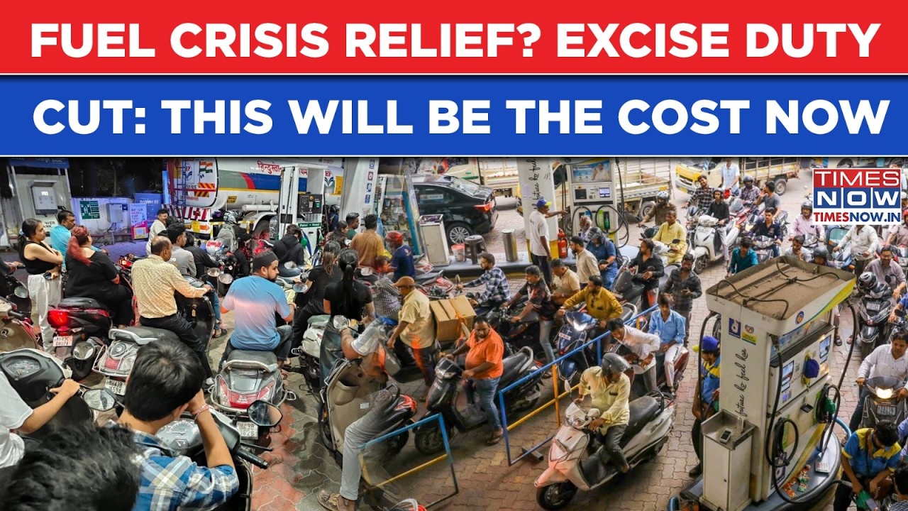 Fuel Crisis Relief? Modi Govt's Big Move| Petrol, Diesel Excise Duty Cut| This Will Be The Cost Now