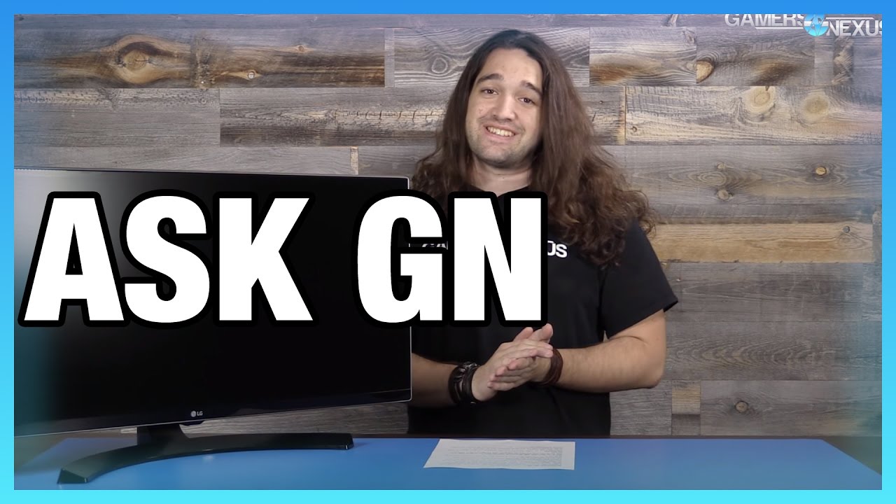 Ask GN 31: VRAM Used Inaccurate, Frametimes vs. Framerate