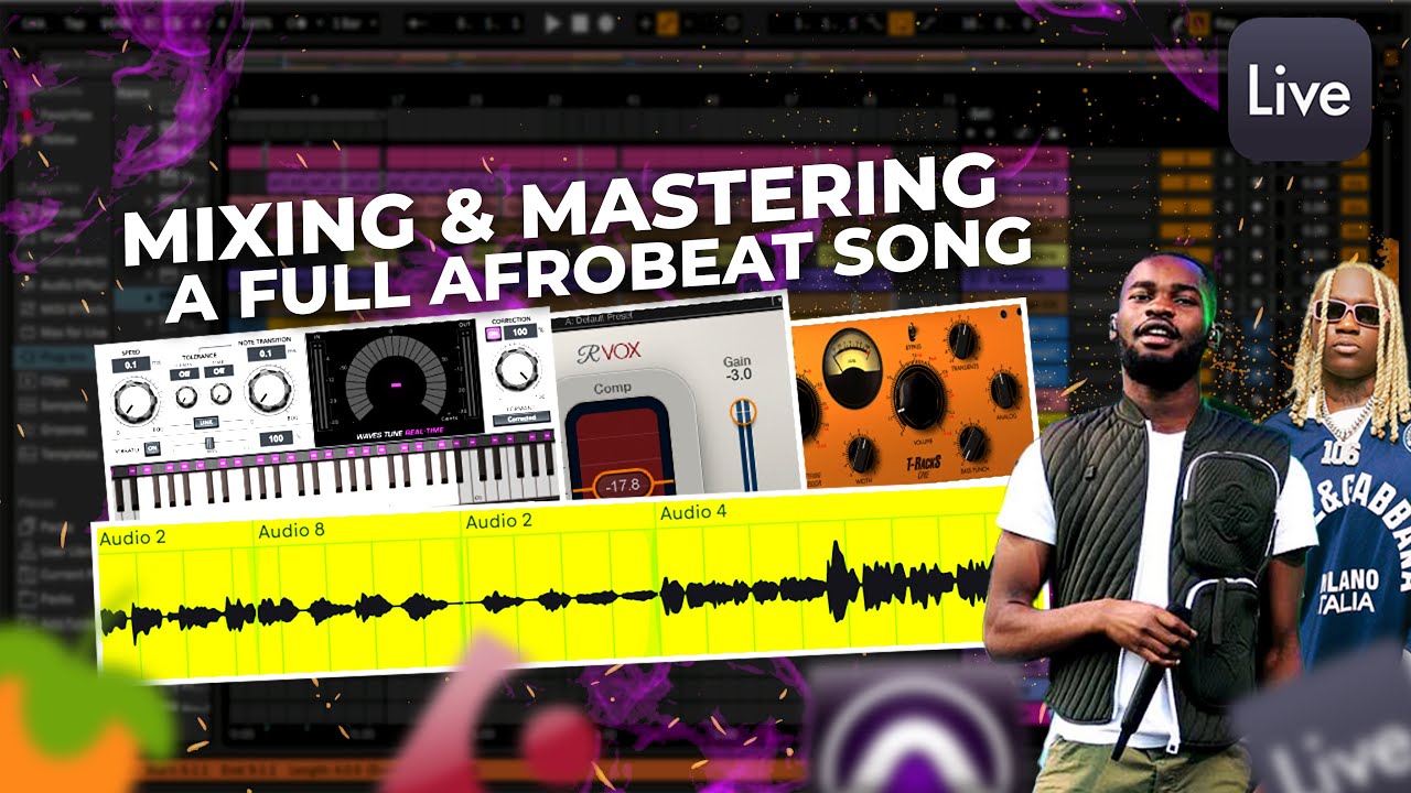 Mixing and Mastering A Full Afrobeat Song 1 | Mixing and mastering tutorial