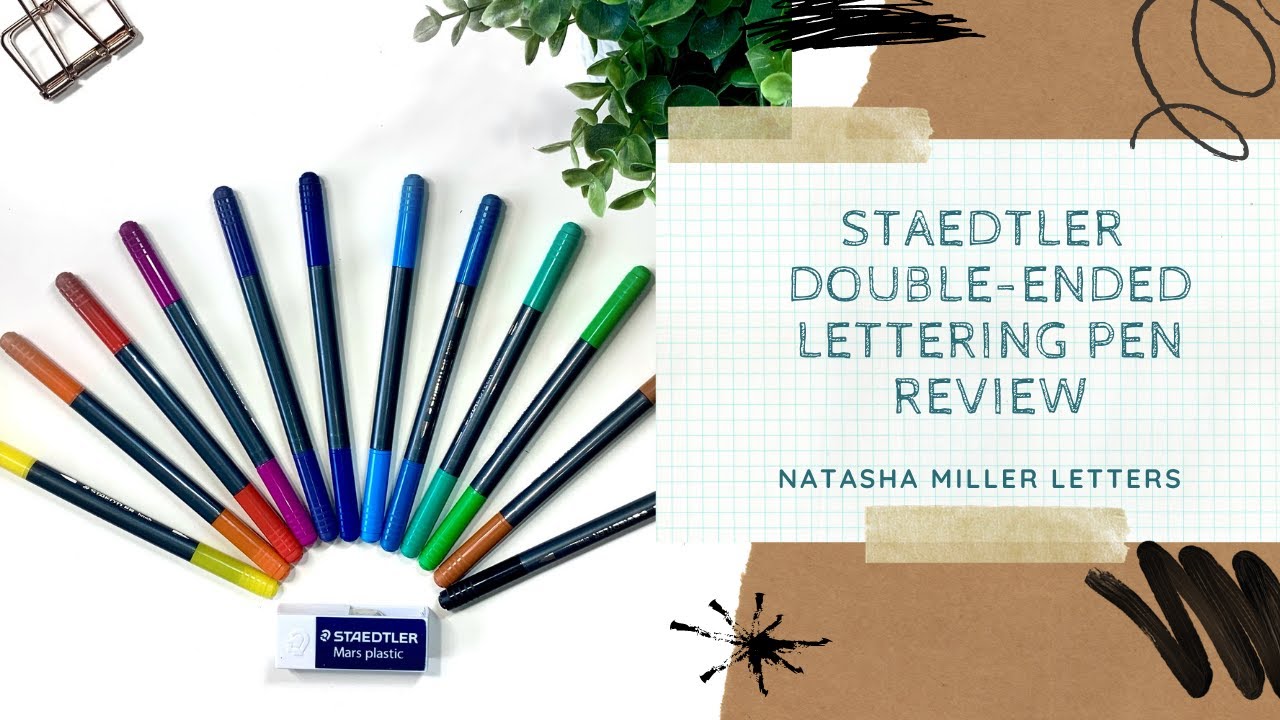 Staedtler Double Ended Lettering Pen Review