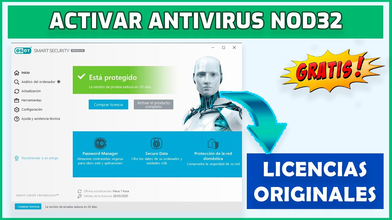 ✅ Generar y ACTIVAR Licencias Nod32 | LICENCIAS ORIGINALES