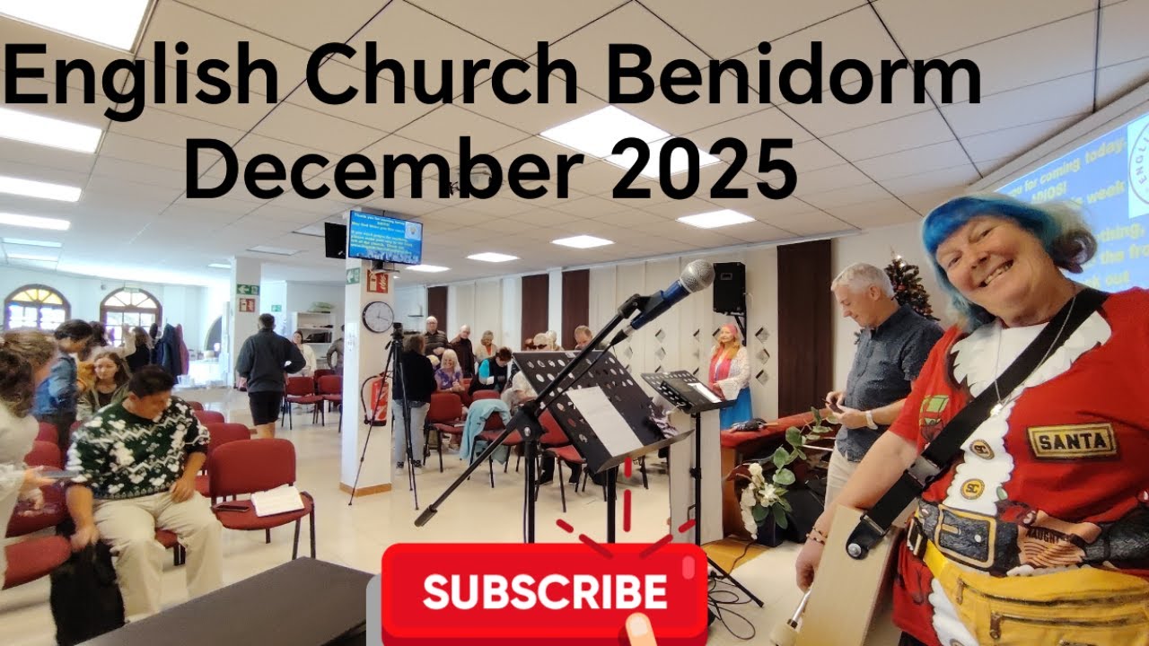 Praise & Carols in Benidorm 2025! Bible Teaching with Pastor Trevor, Richard & Sharon Worship