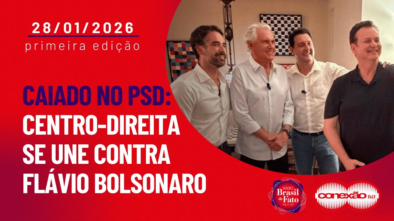 Caiado no PSD: Centro-direita se une contra Flávio Bolsonaro | Conexão BdF - 1ª Edição