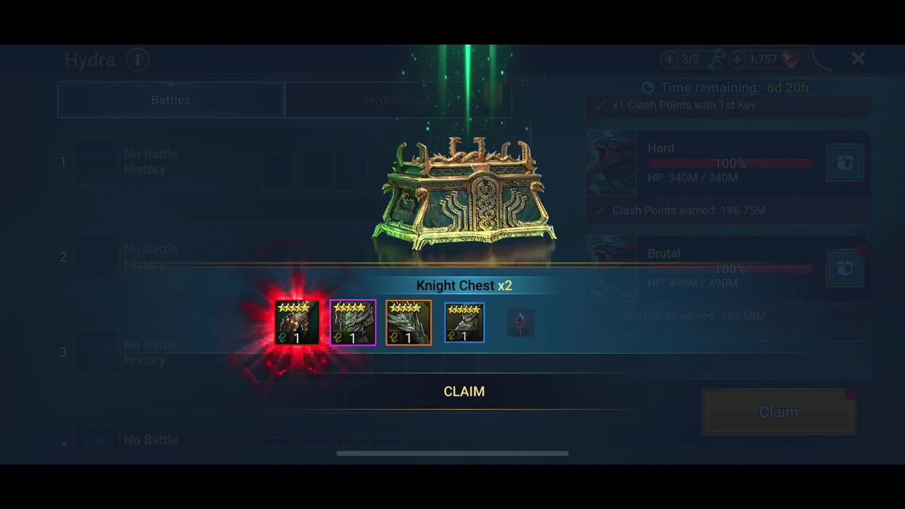 Saving Clan Boss Rewards: Day 1