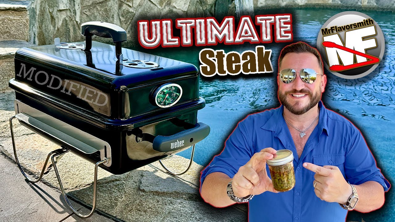 How To Easily Grill the Ultimate Steak 🥩 topped with Chimichurri Sauce!