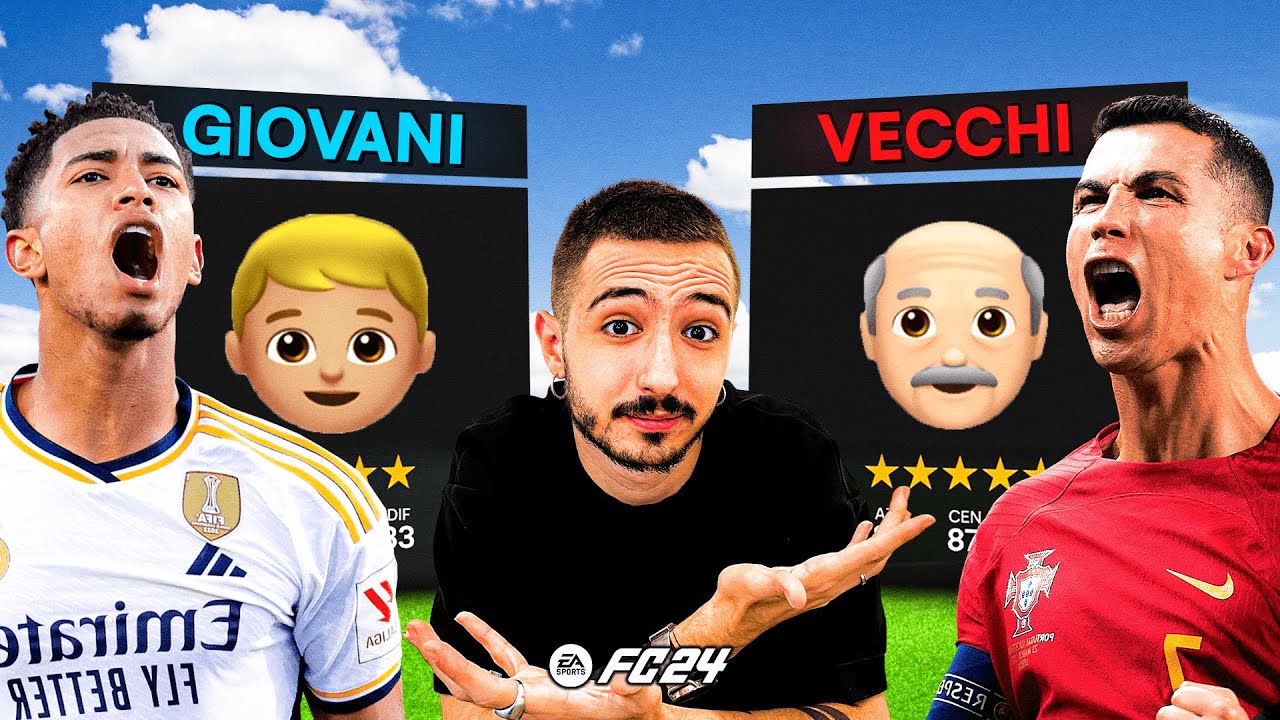 GIOVANI vs VECCHI su FC 24!