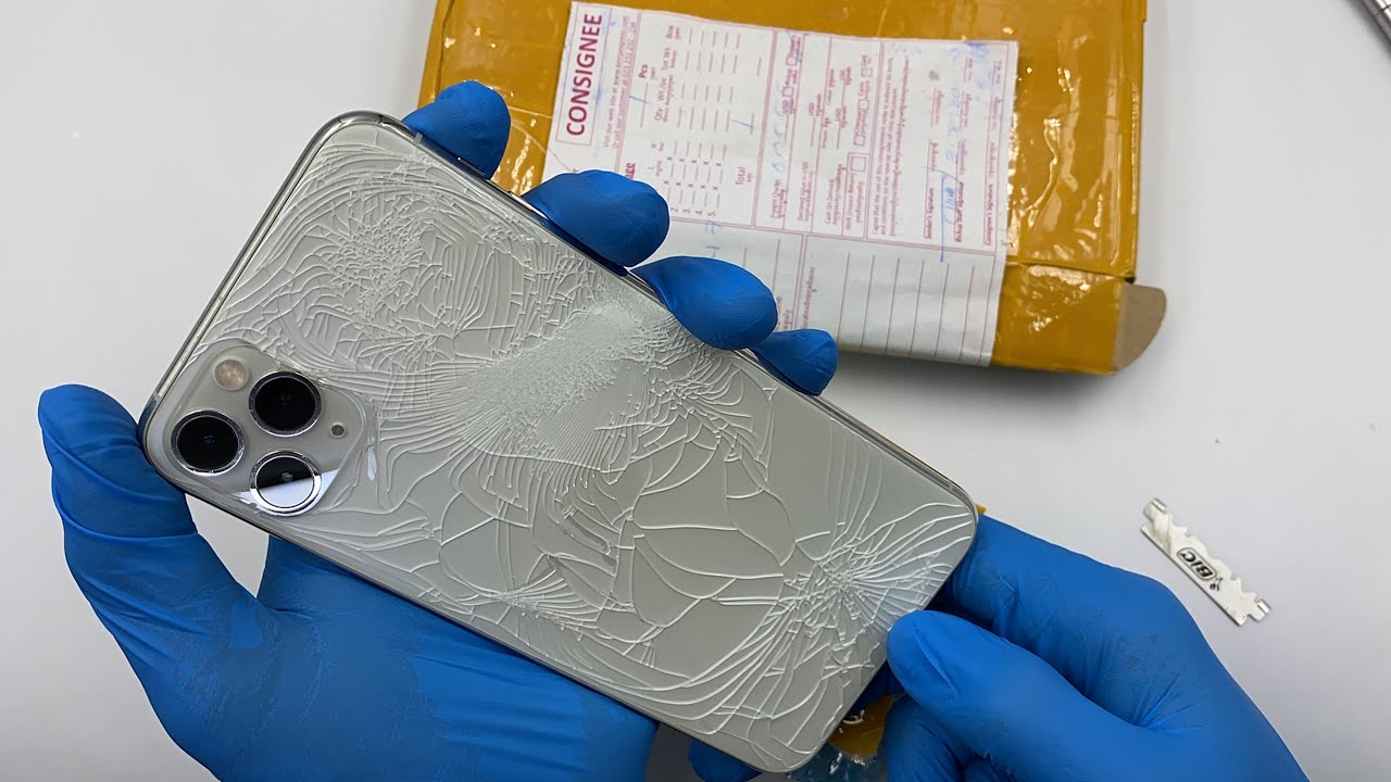 How to restore iPhone 11 pro max back glass and screen 4K