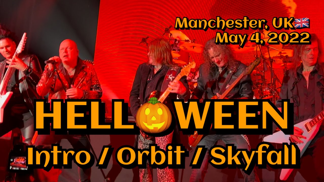 Helloween - #01 Intro-Orbit-Skyfall @Manchester Academy, Manchester, UK🇬🇧 May 4, 2022 LIVE HDR 4K