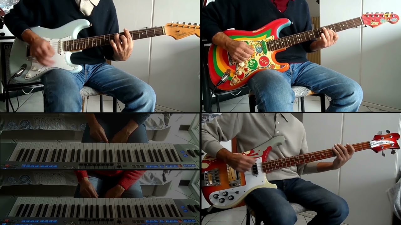 Sgt.  Pepper's lonely hearts club band...  (and reprise) - The Beatles - cover