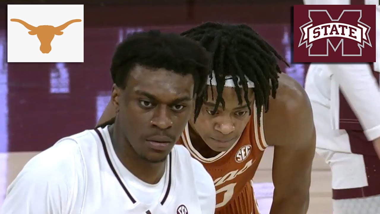 Texas vs Mississippi State Men's College Basketball Highlights Full Game, March 4 2025