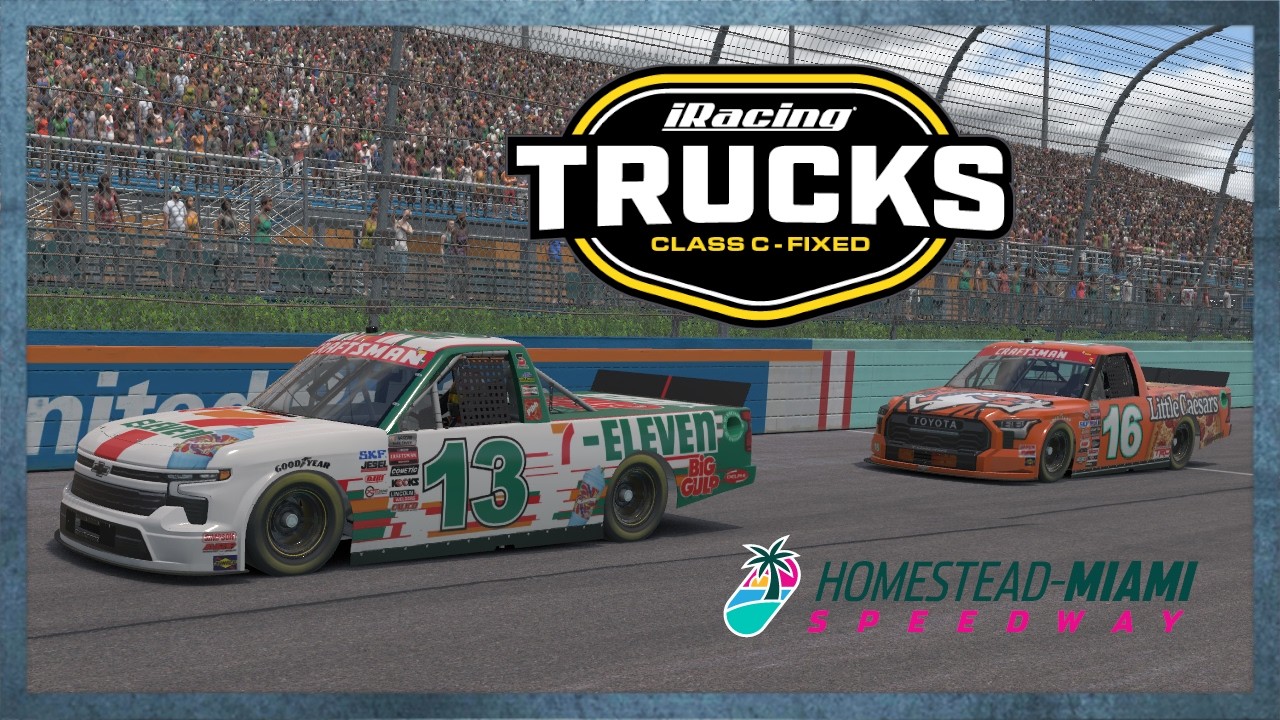 NASCAR Class C Fixed at Homestead - Chevrolet Silverado - iRacing - 2/9/26