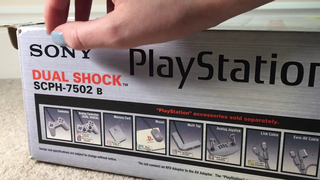 ASMR PlayStation One Unboxing