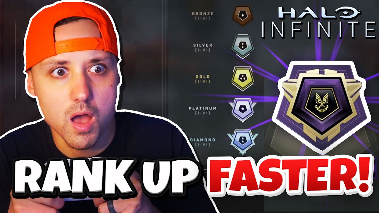 HOW TO GET TO ONYX FAST & EASY IN HALO INFINITE! TAKE ADVANTAGE OF THE BROKEN RANKING SYSTEM!
