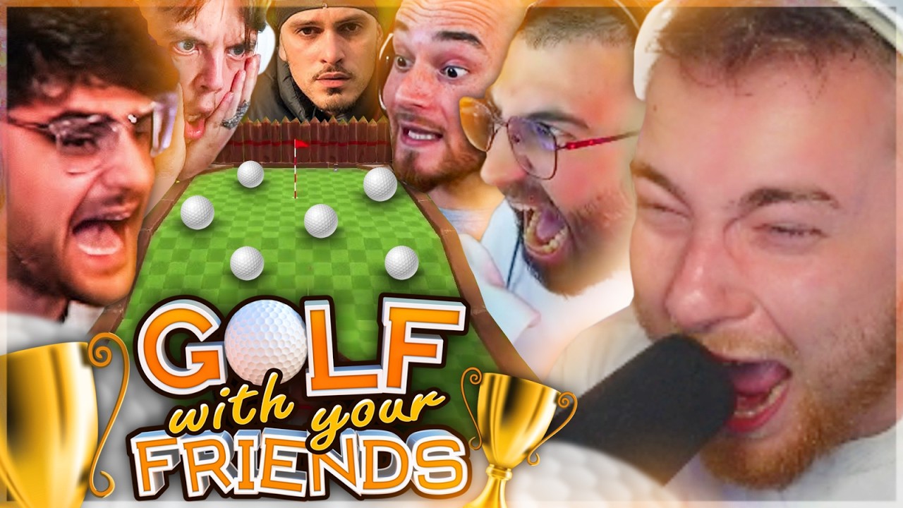 ⛳ RAGE beim GOLFEN! 😡 ft. Eli, Mert, Kroko, Marli & Maus 🤣 | SolutionPlayz