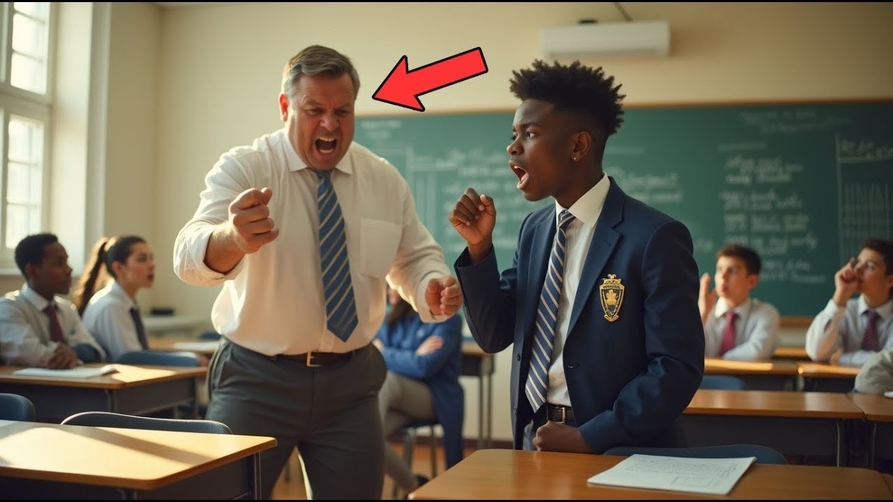 “You’ve Got To Leave!” Teacher Steps On Student’s Desk – Then Learns He’s The School Board President