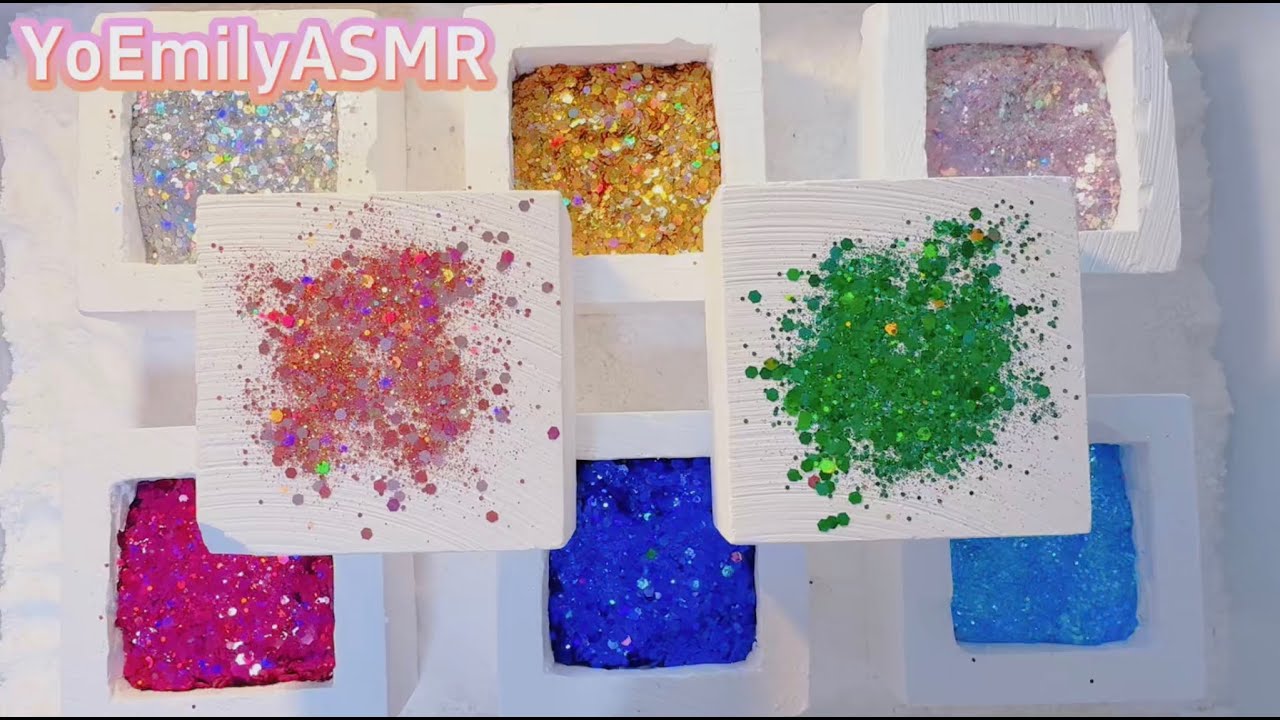 Glitter bombs | HBD to @poojasaniya7512 and wish you dreams come true! Surprise in the end! ASMR