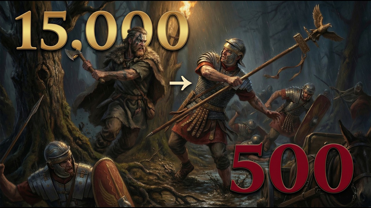15,000 Romans Entered the Forest. 500 Walked Out.