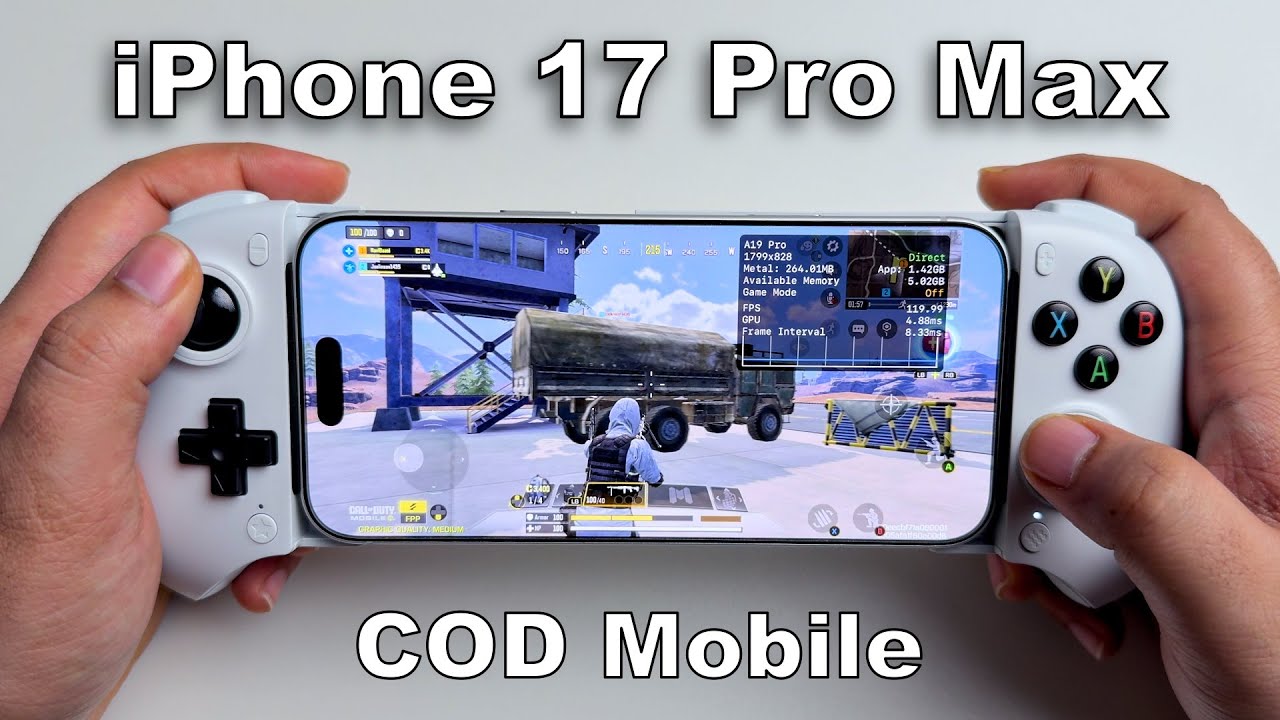 iPhone 17 Pro Max &ndash; test mobilnej gry Call of Duty!