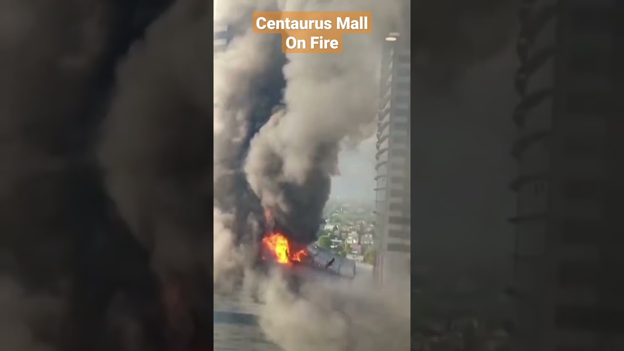 Centaurus Shopping Mall on Fire Latest