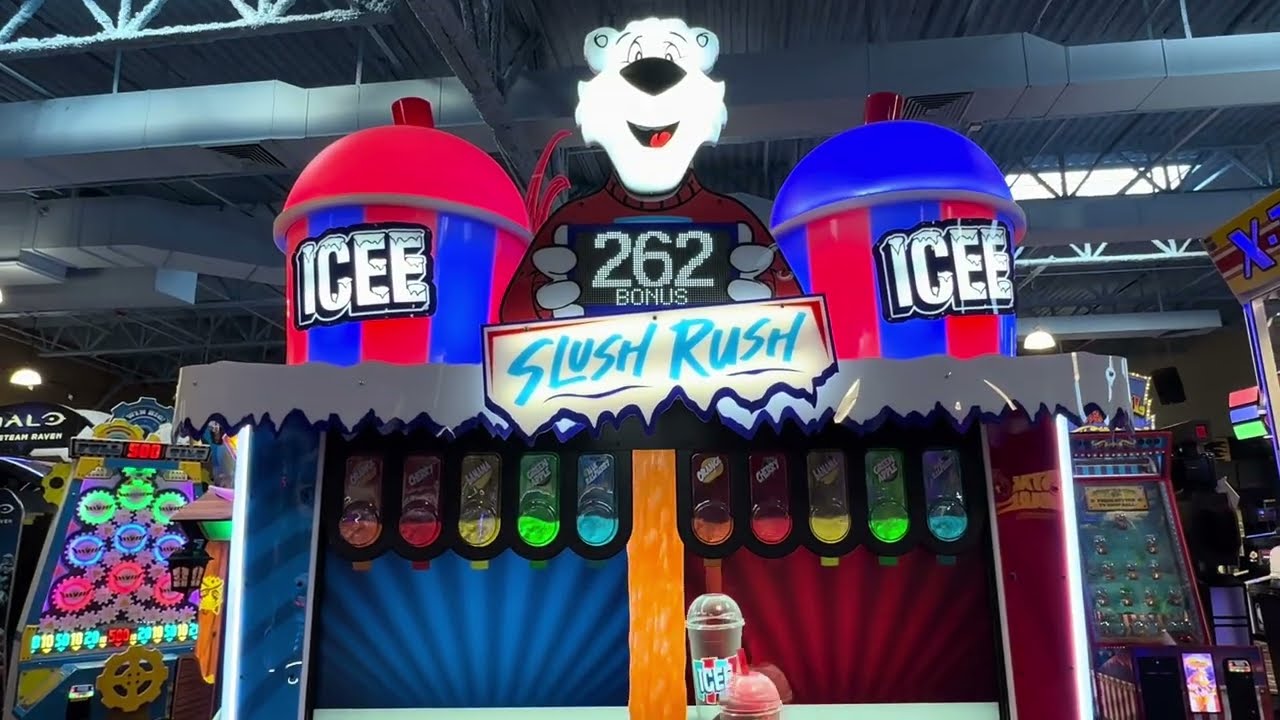 Icee Slush Rush at Fiesta Fun Center 