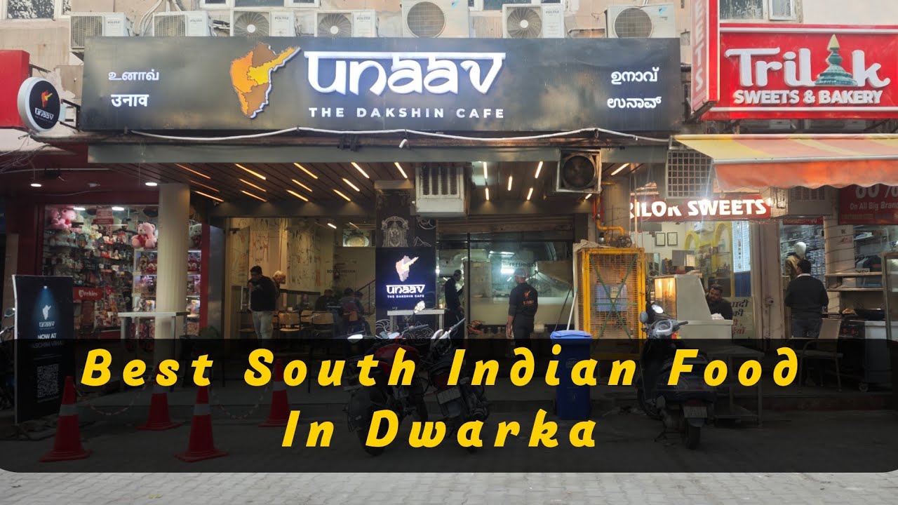 Best South Indian Food in Dwarka | Unaav Dakshin Cafe Review | Tasteful Safar