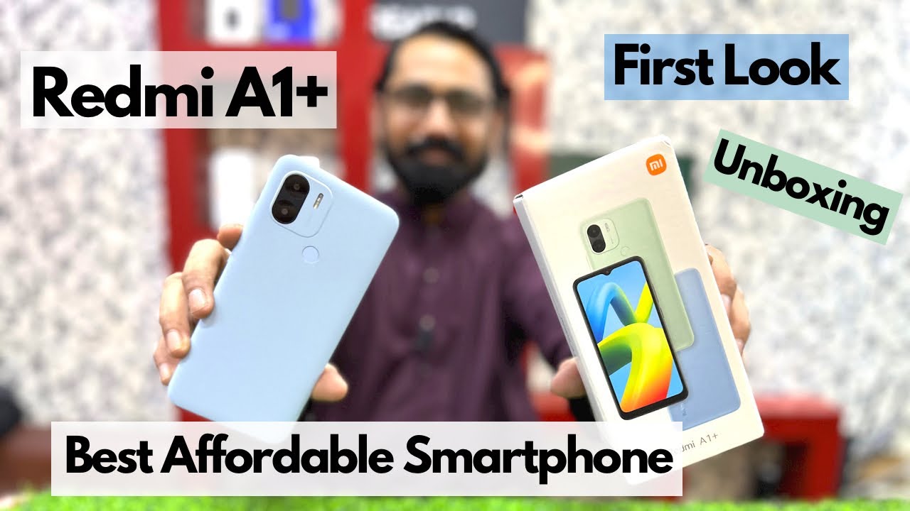 Redmi A1+ First look | Unboxing | Key Features