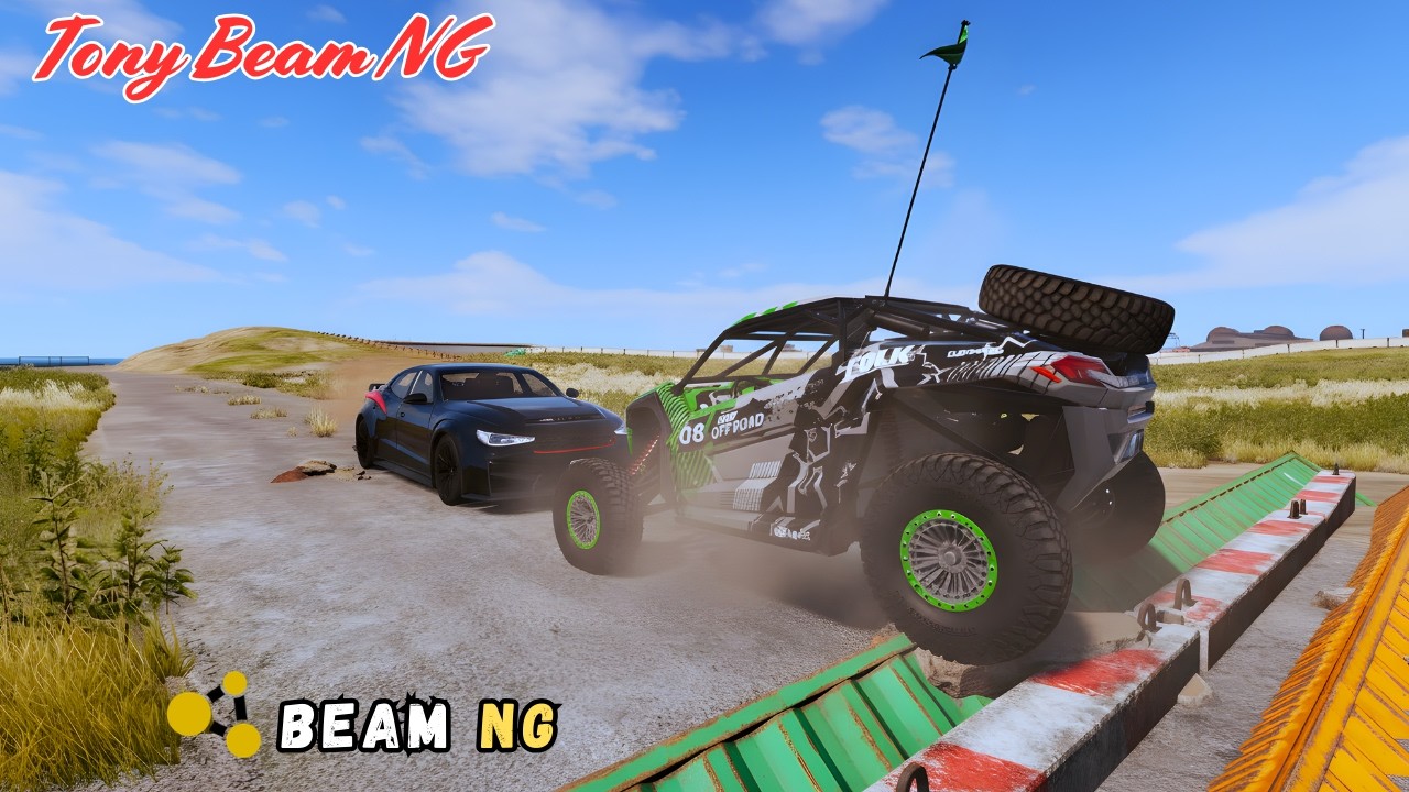 Supercar vs  The Ultimate Speed Bump Challenge! 🏎️💨