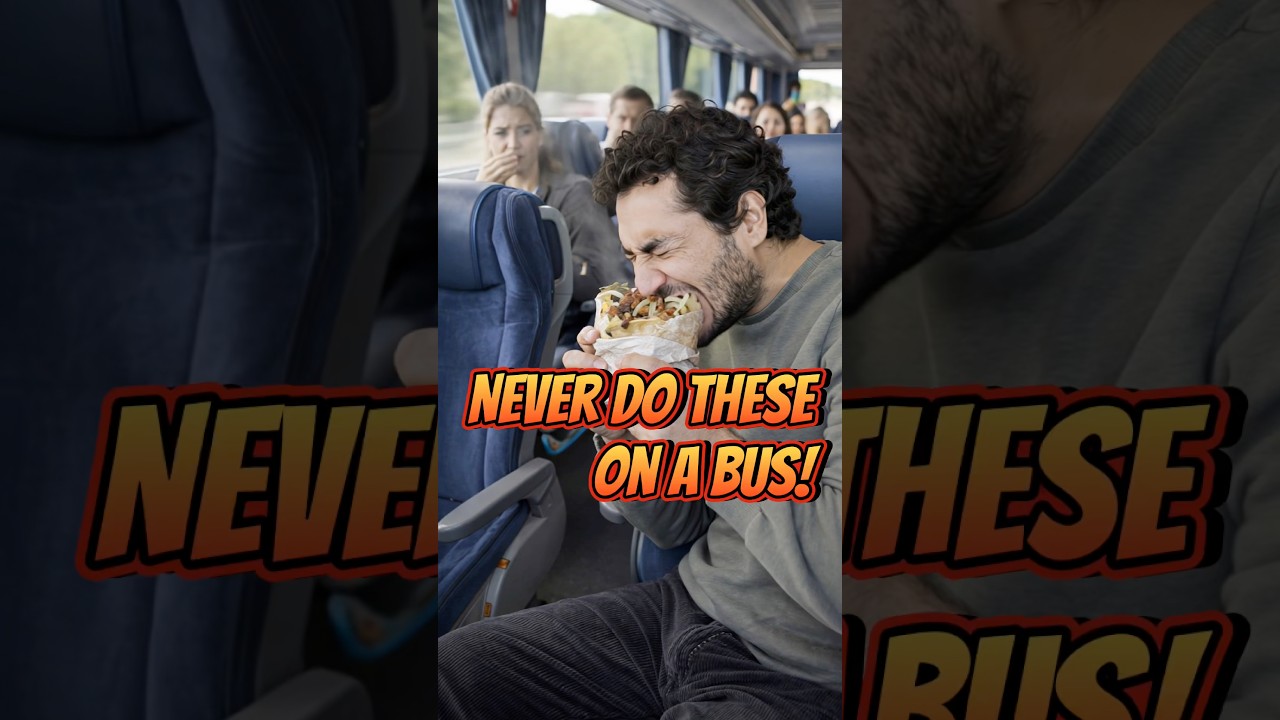 Never Take Your Shoes Off on the Bus 🤢