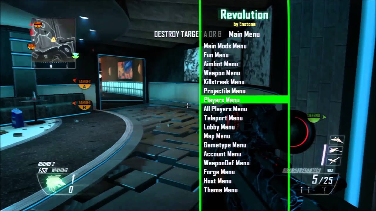 Black ops 2 - Revolution Mod Menu
