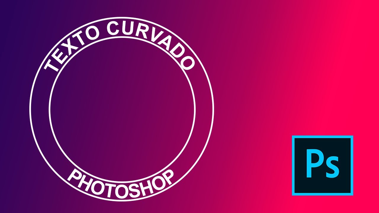 Como Escrever em Circulo ou Curva | Photoshop Tutorial