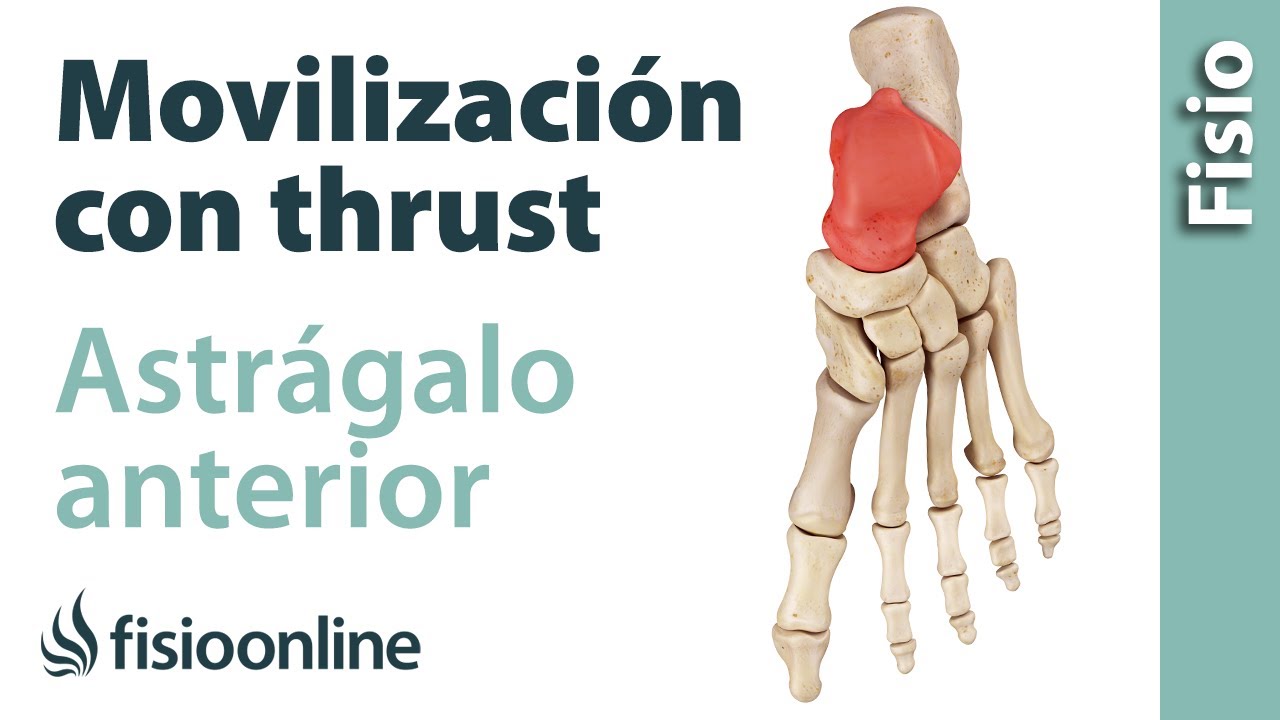 Movilización con thrust de un astrágalo anterior interno y externo