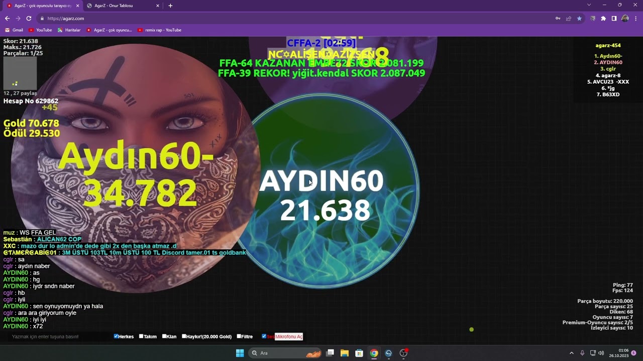 #AGARZ​​ | AYDIN60 ~ GOLD BASMALI SERİ GALİBİYET VİDEOSU ~ #PART19